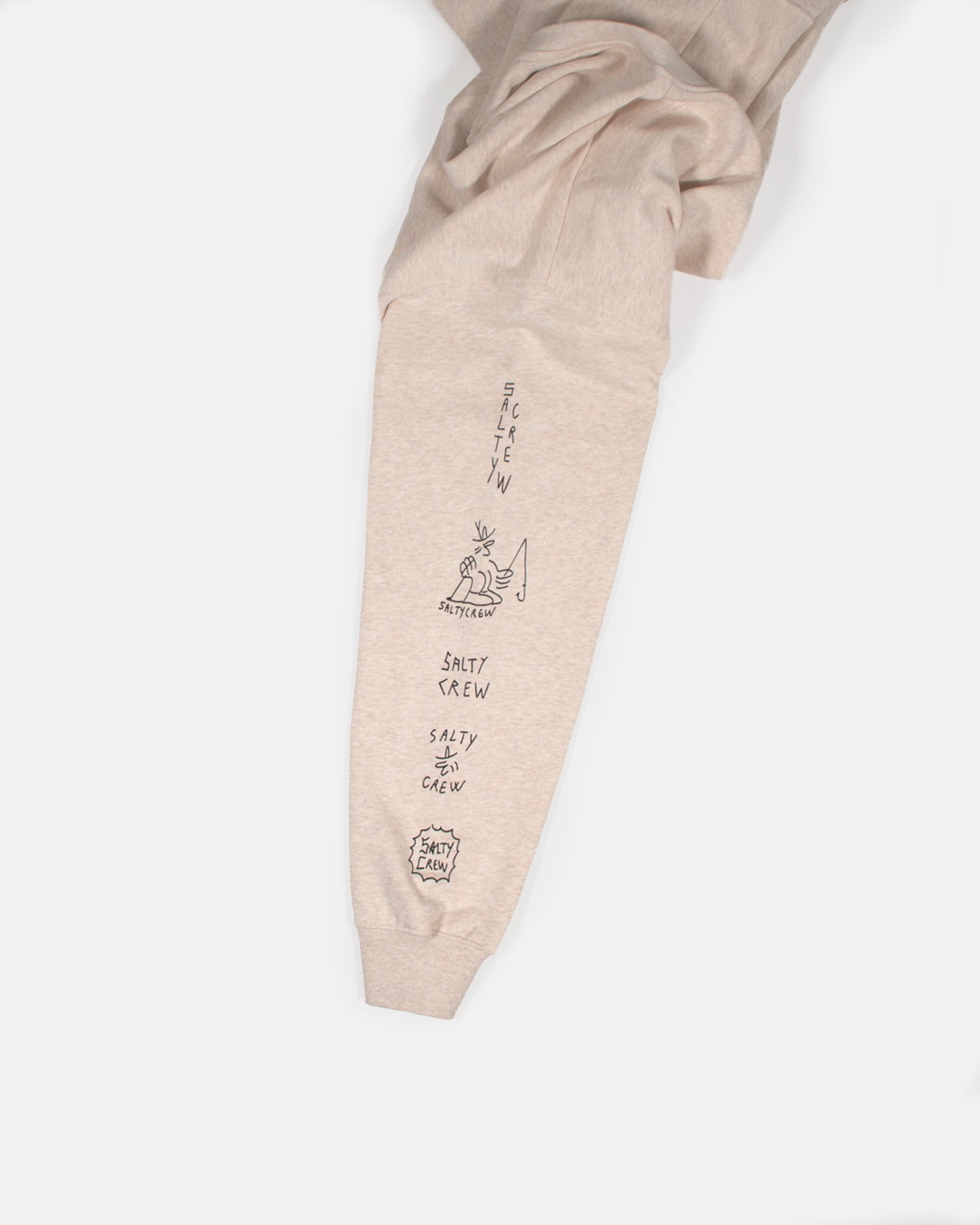 Reel Lb Crewneck - Oatmeal Heather