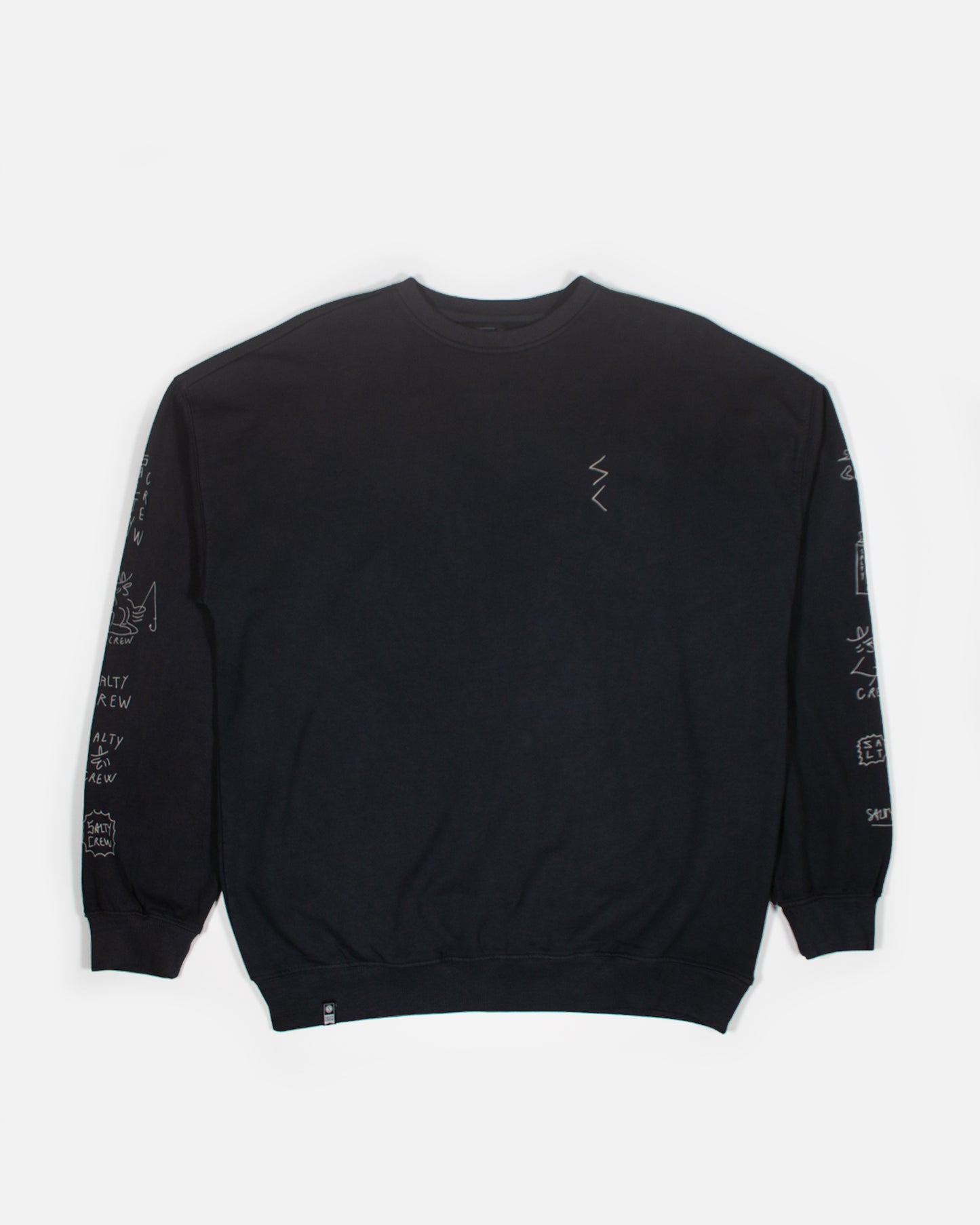 Reel Lb Crewneck - Pirate Black