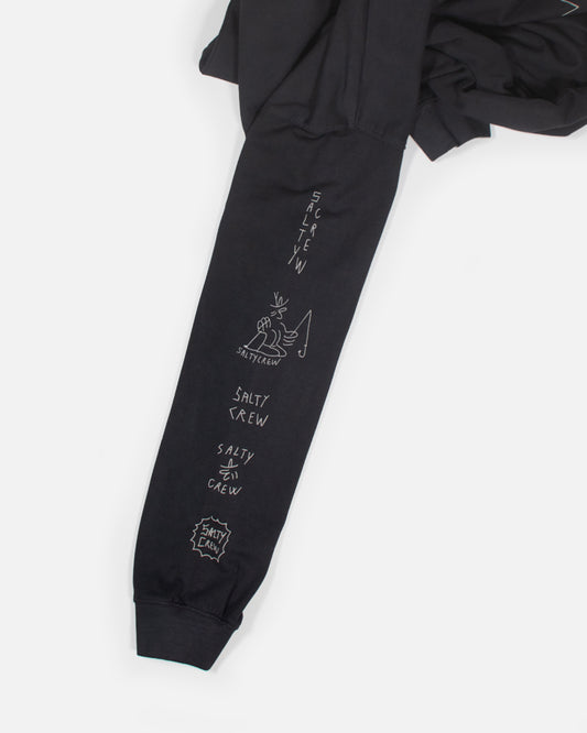 Reel Lb Crewneck - Pirate Black