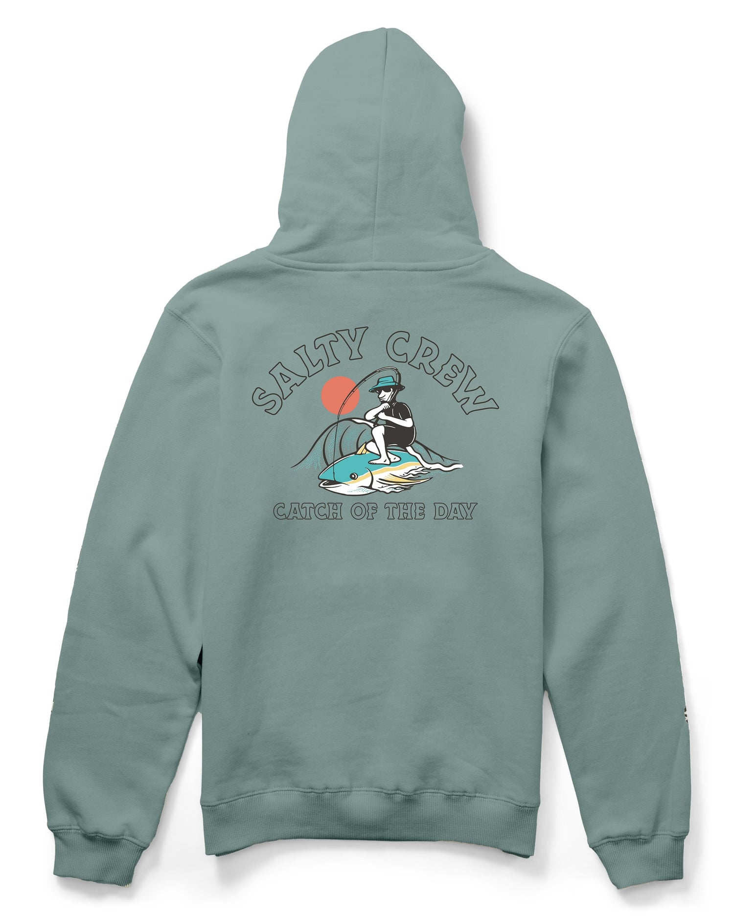 Salty Crew Boys - Catch Of The Day Boys Hood Fleece - Mackerel