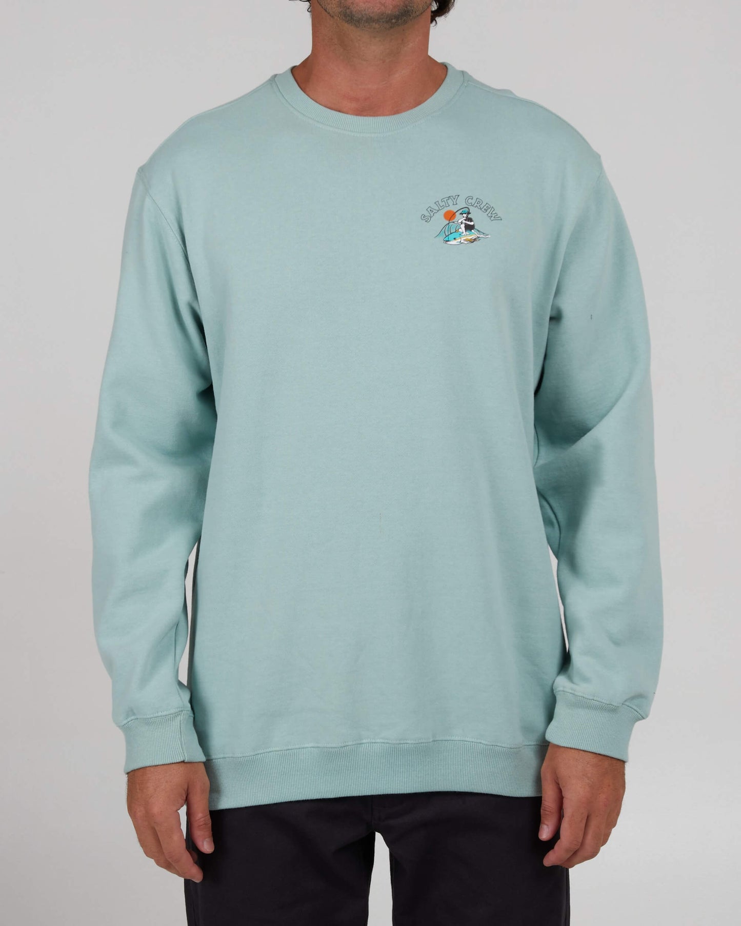 Salty Crew Men - Catch Of The Day Crew Fleece - Mackerel