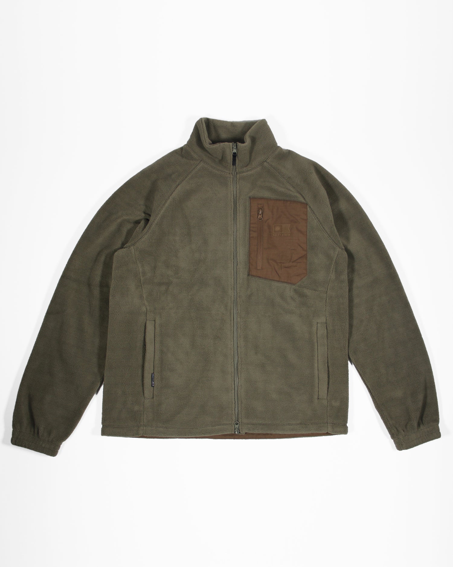 Drag Polar Zip Sc - Dusty Olive