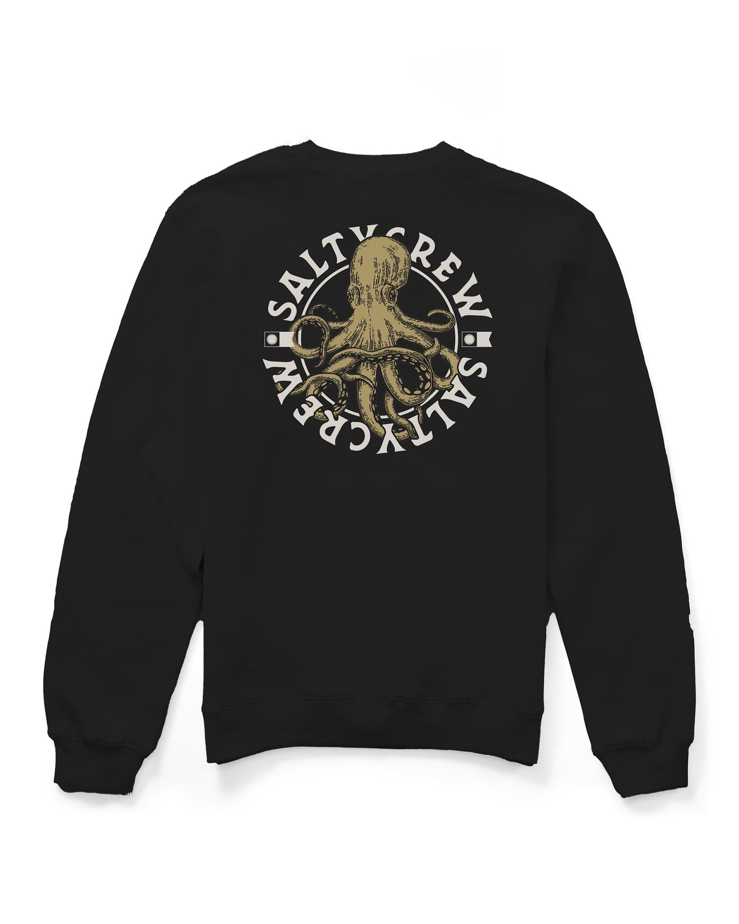 Salty Crew Boys - Tentacles Boys Crew Fleece - Black