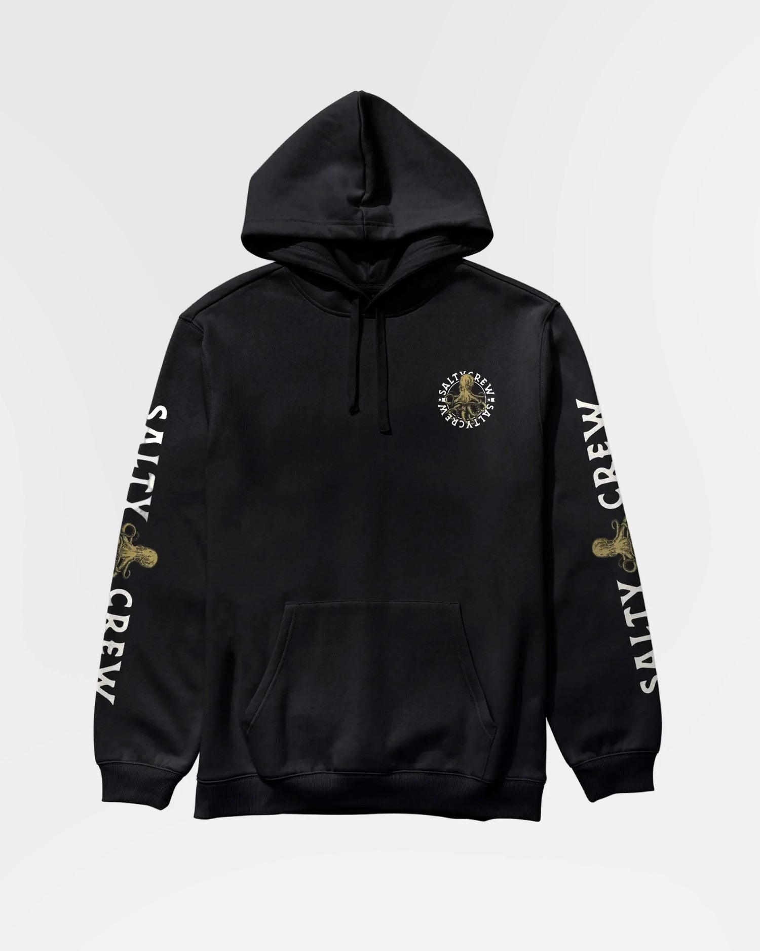 Tentacles Hooded Fleece - Black