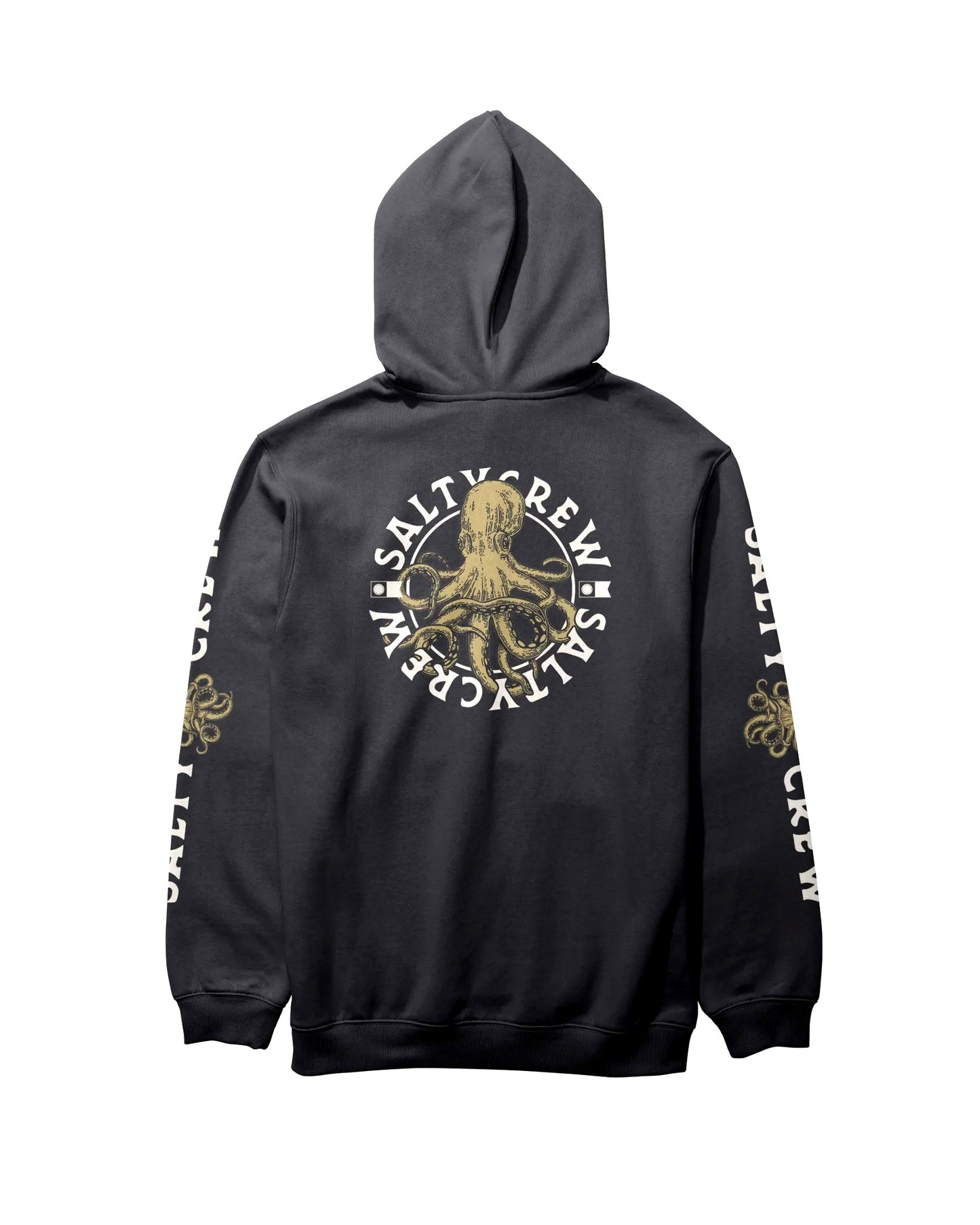 Tentacles Hooded Fleece - Black