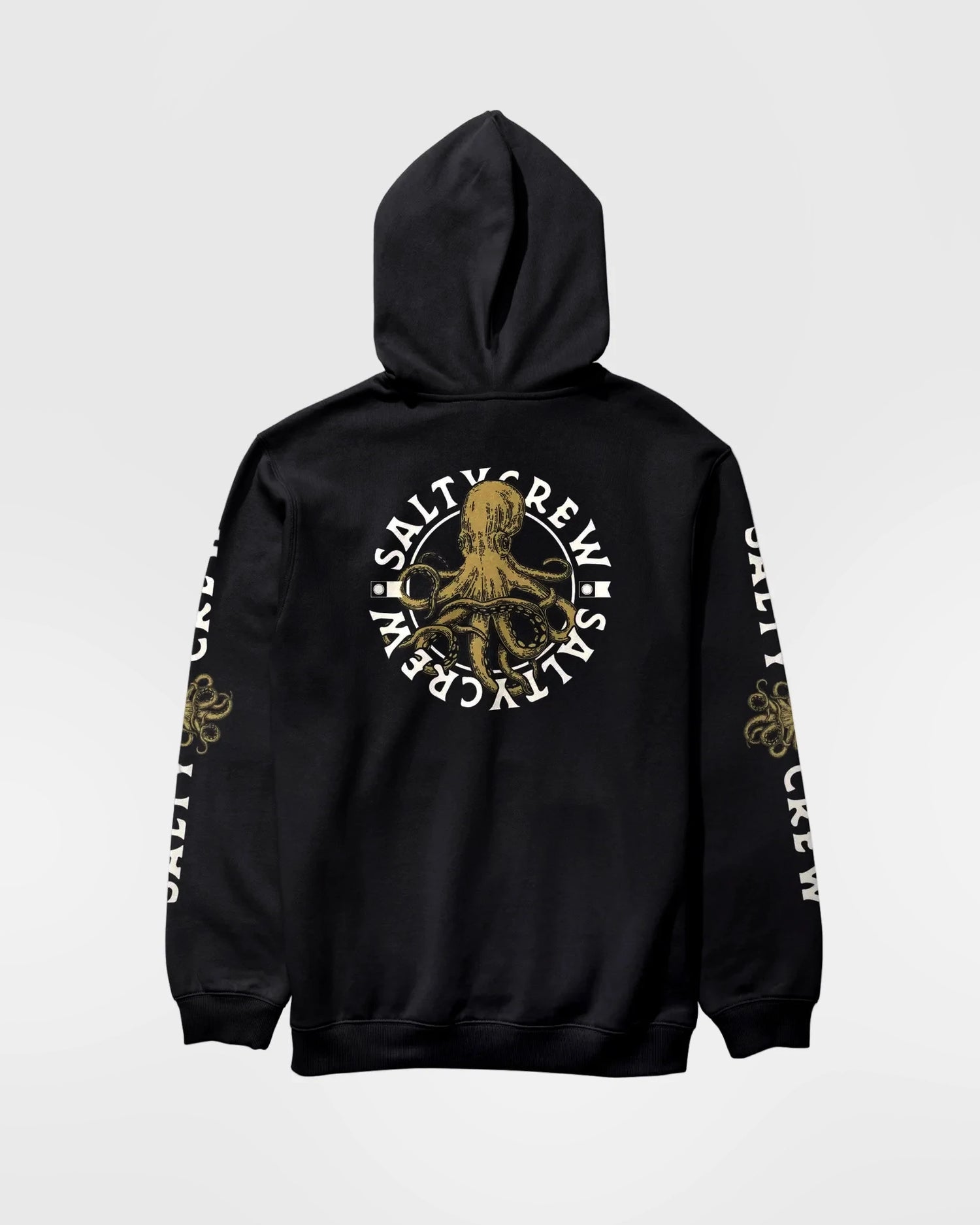 Tentacles Hooded Fleece - Black