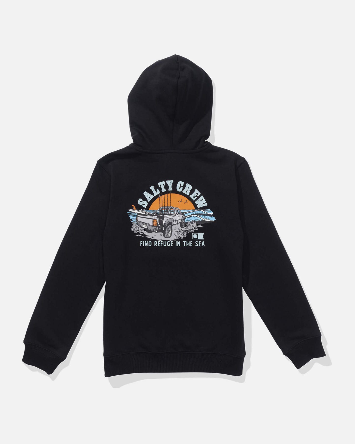 Salty crew FLEECE STANDARD Lifted  Fleece Kids - Black in Black