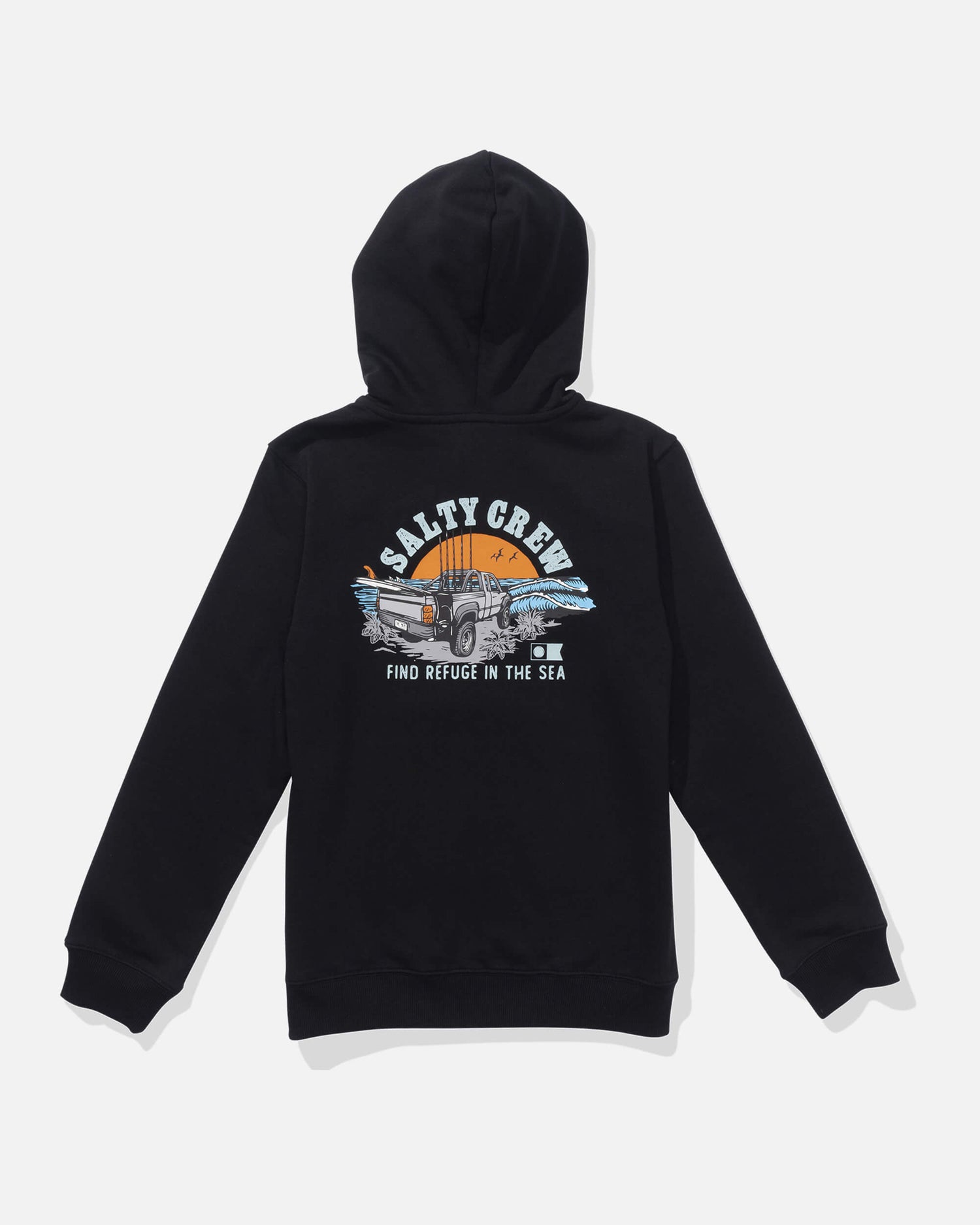 Salty crew FLEECE STANDARD Lifted  Fleece Kids - Black in Black