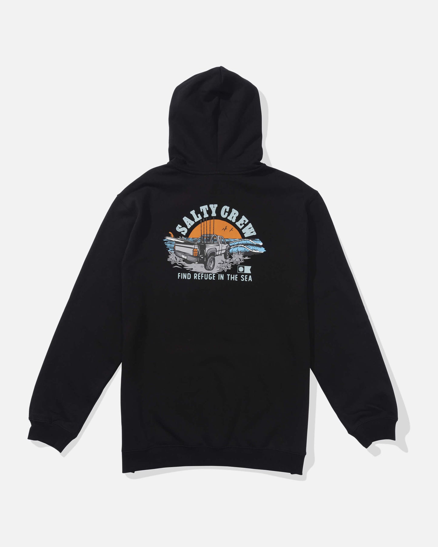 Salty crew FLEECE STANDARD Lifted Fleece  - Black in Black