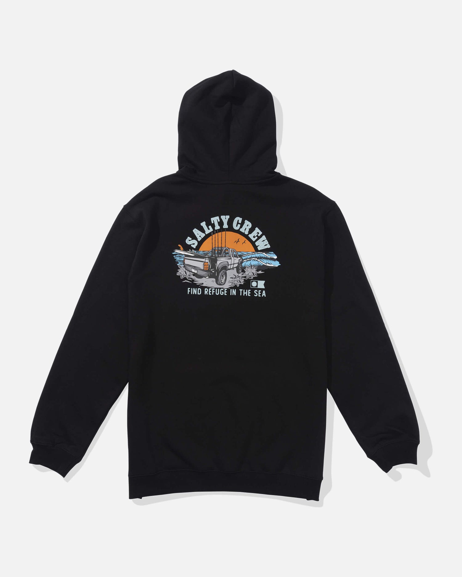 Salty crew FLEECE STANDARD Lifted Fleece  - Black in Black