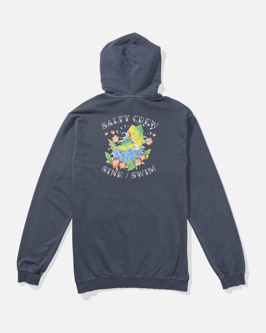 Salty crew FLEECE STANDARD Hopper Vintage Fleece - Bluefin in Bluefin