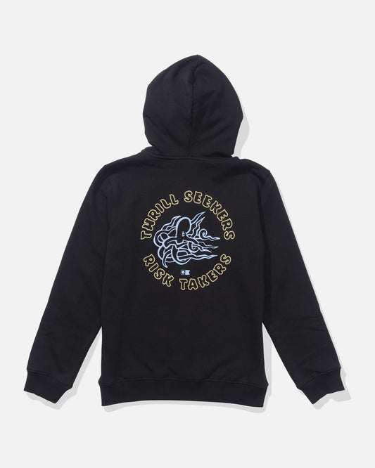 Salty crew FLEECE STANDARD Good Vibes  Fleece Kids - Black in Black