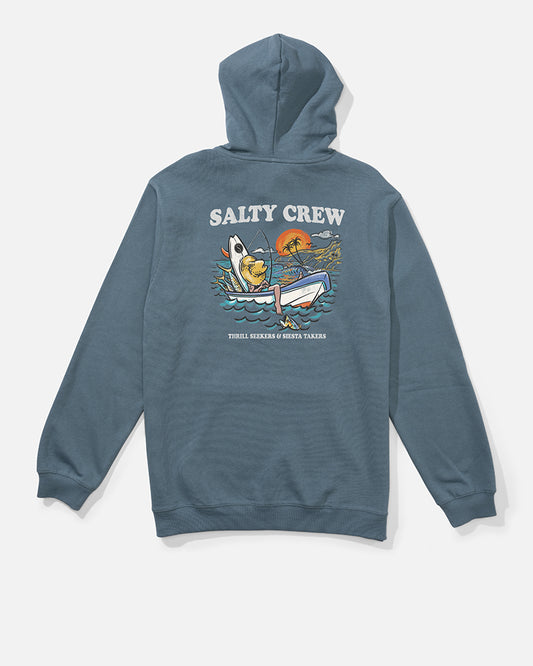 Downtime Hood Fleece - Slate