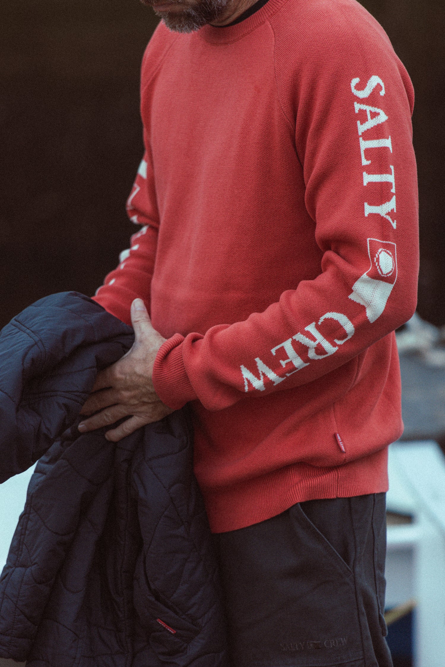 Alpha Knit - Washed Red