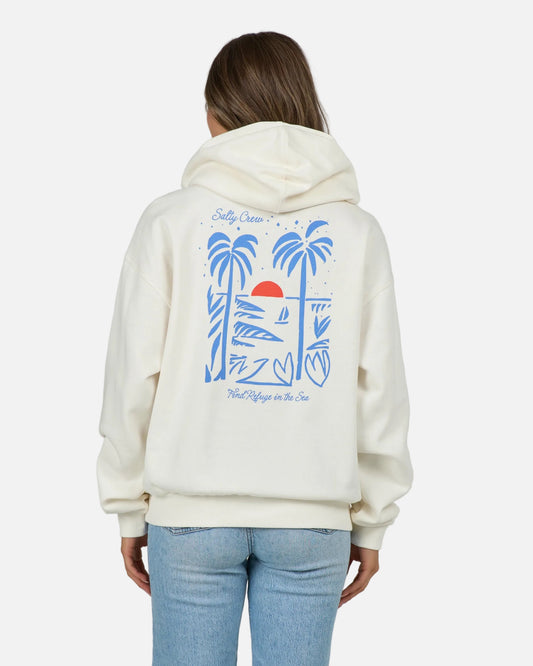 Geo Palm Hoody - Off White