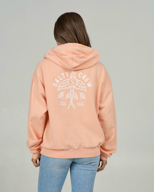 Flying High Hoody  - Apricot
