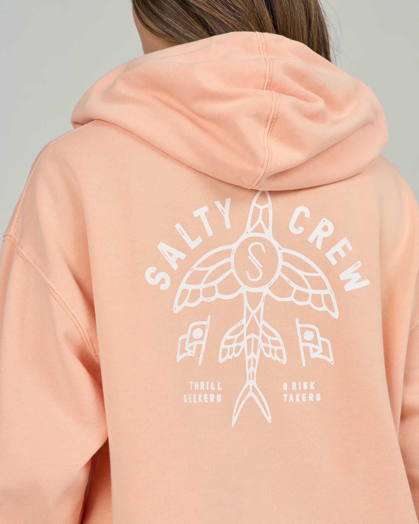 Flying High Hoody  - Apricot