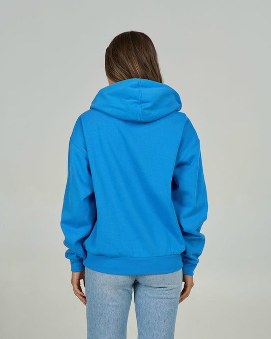 Unscripted Hoody  - Bold Blue