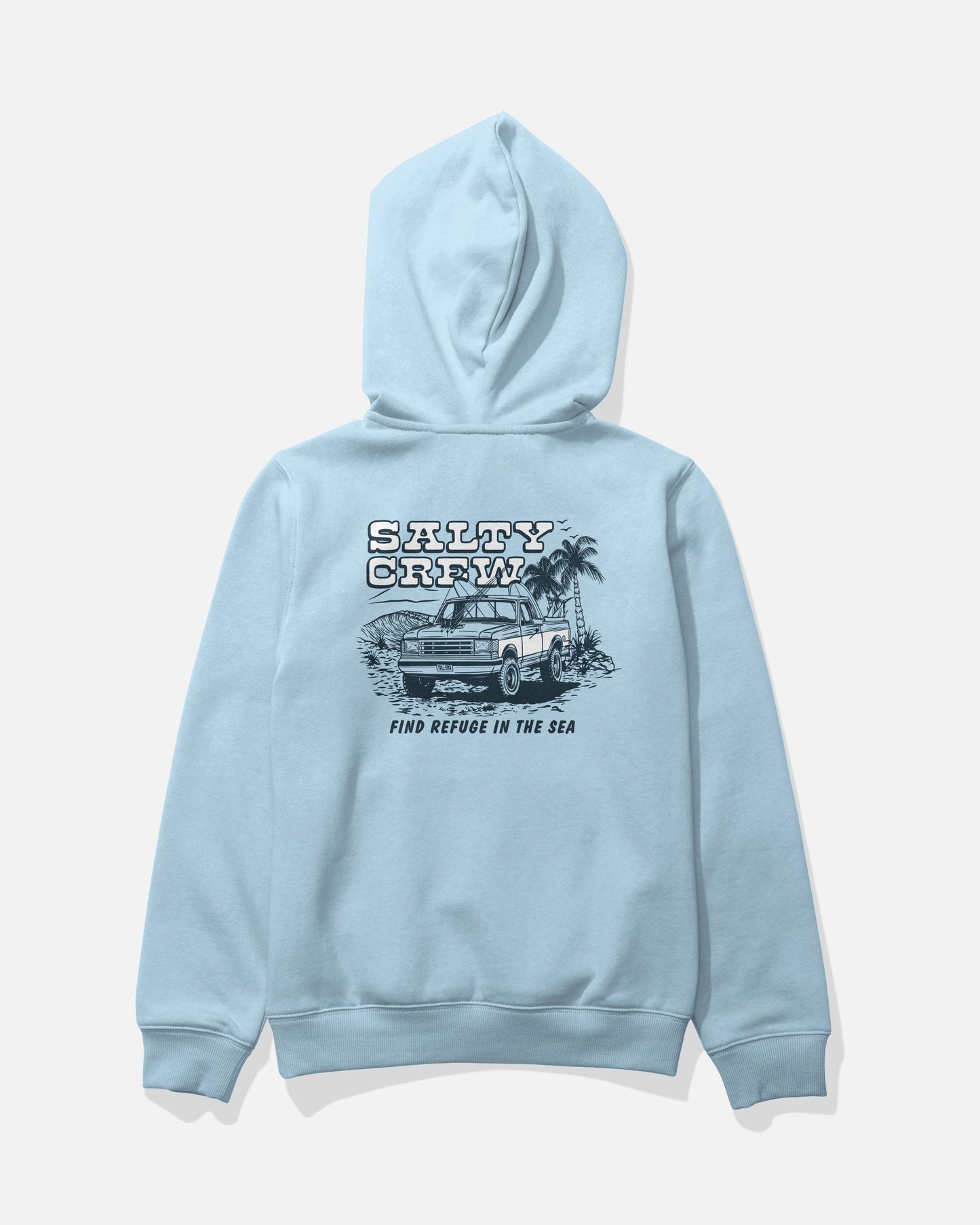 Truck Stop  Fleece Kids - Clear Sky