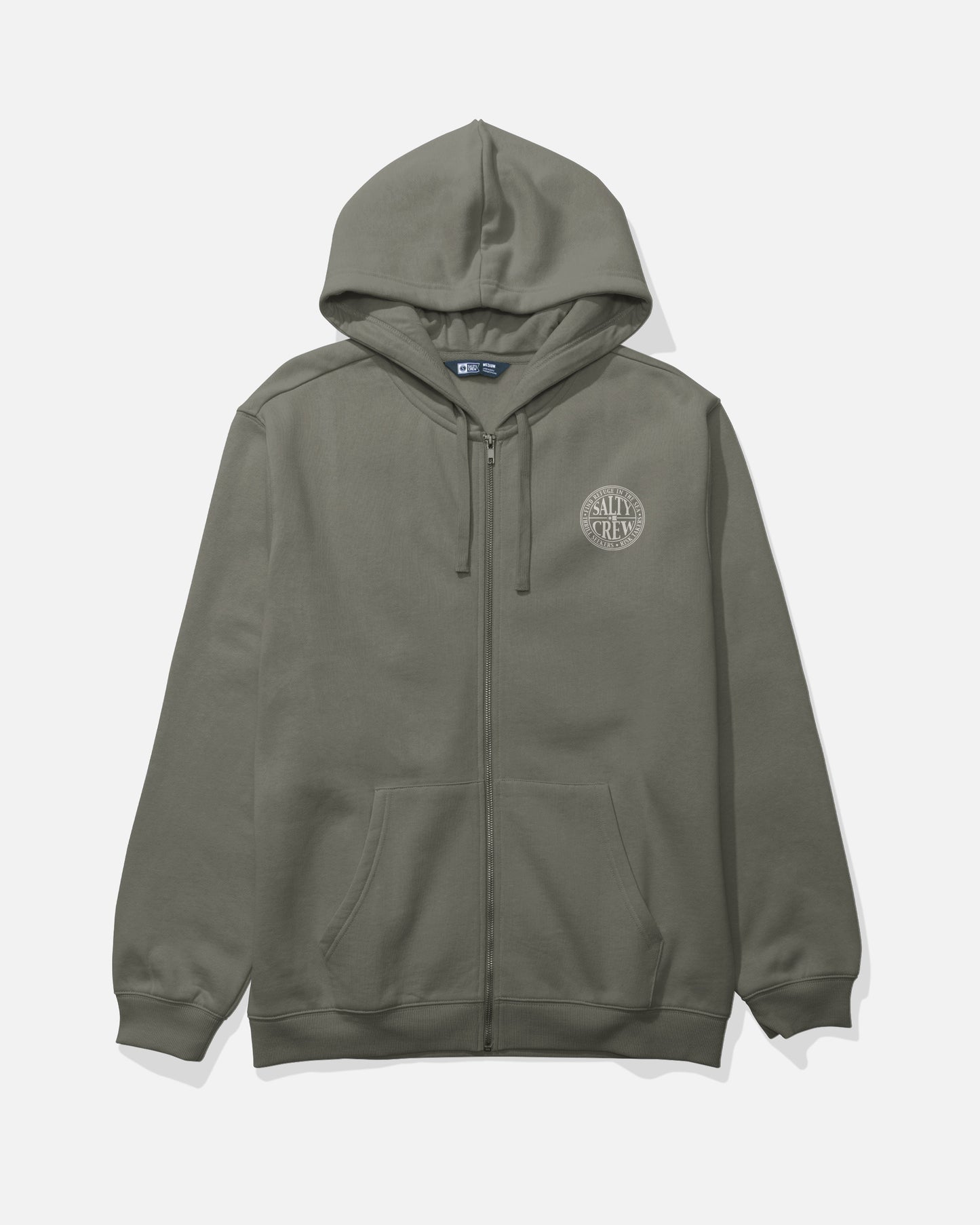Global Zip Fleece - Dusty Olive
