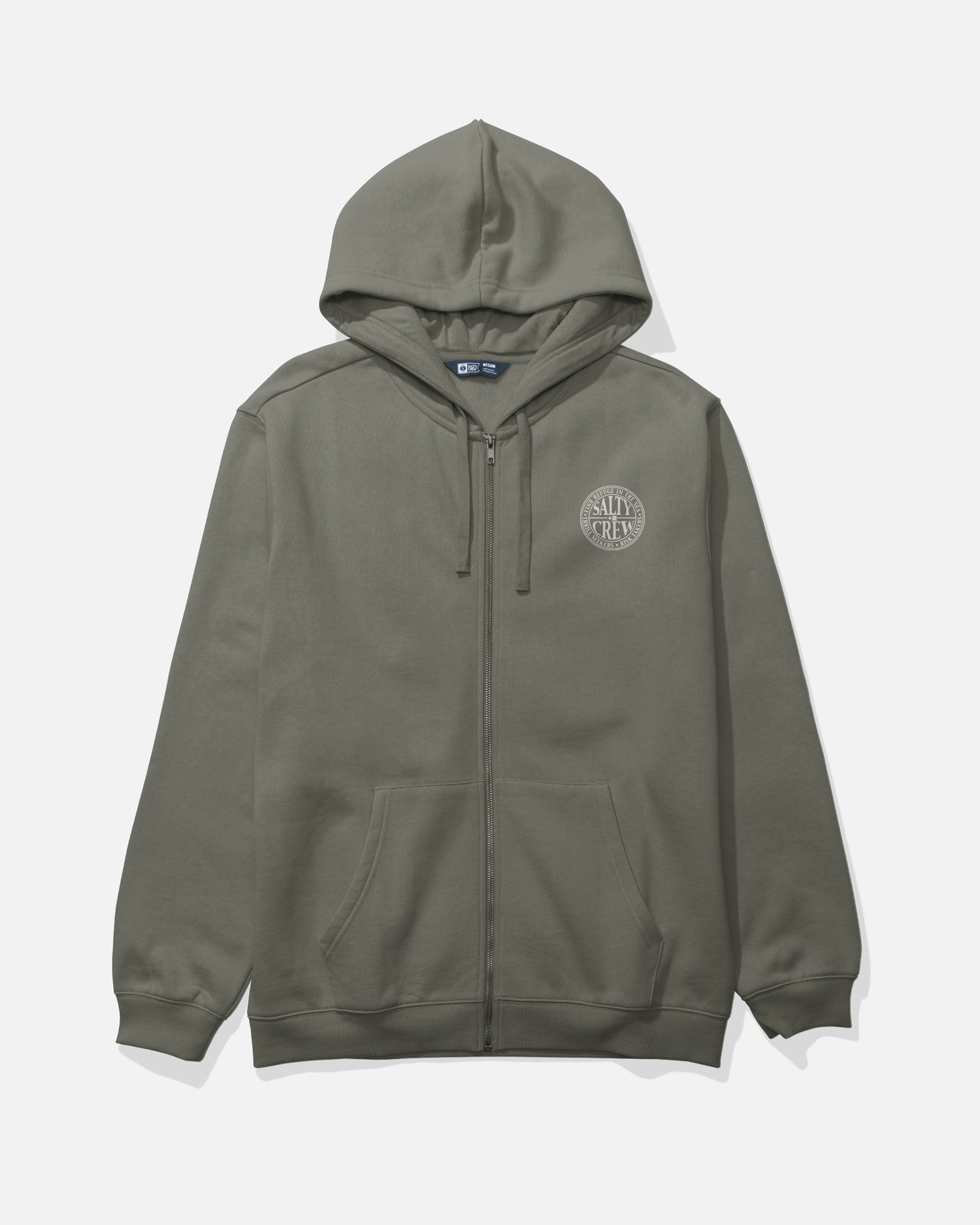 Global Zip Fleece - Dusty Olive