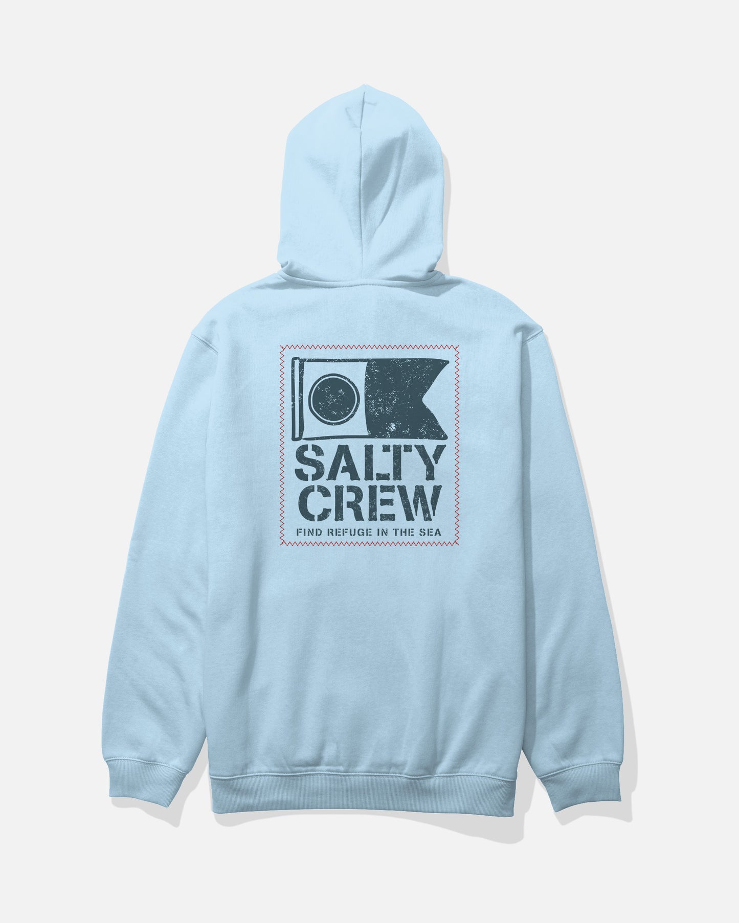 Stitched Zip Fleece - Clear Sky