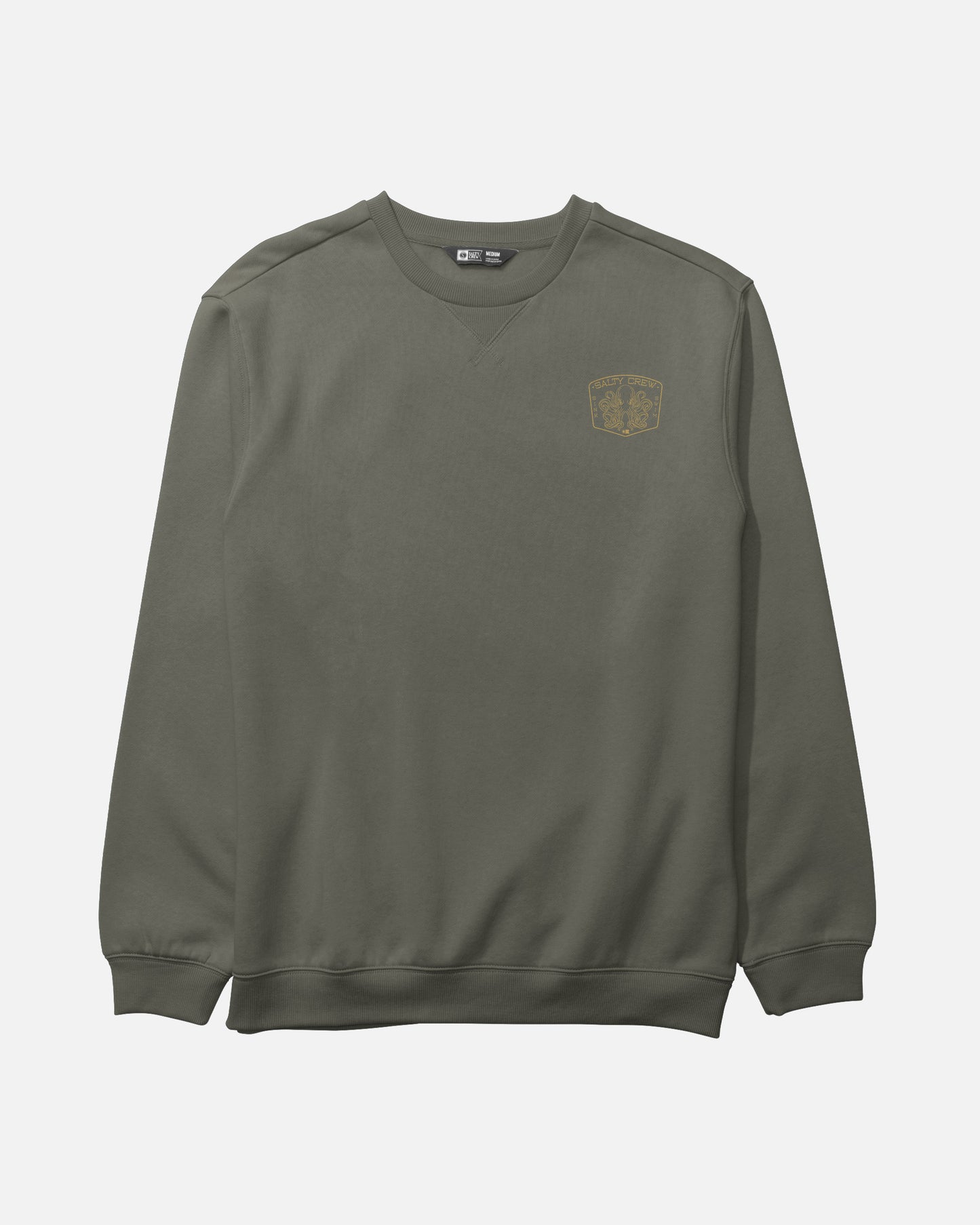 Tako Club Crew Fleece - Dusty Olive