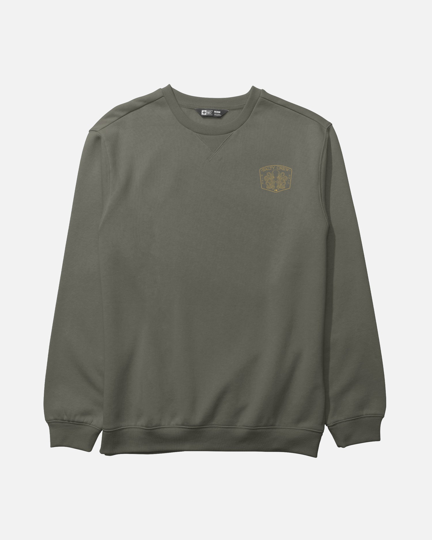 Tako Club Crew Fleece - Dusty Olive