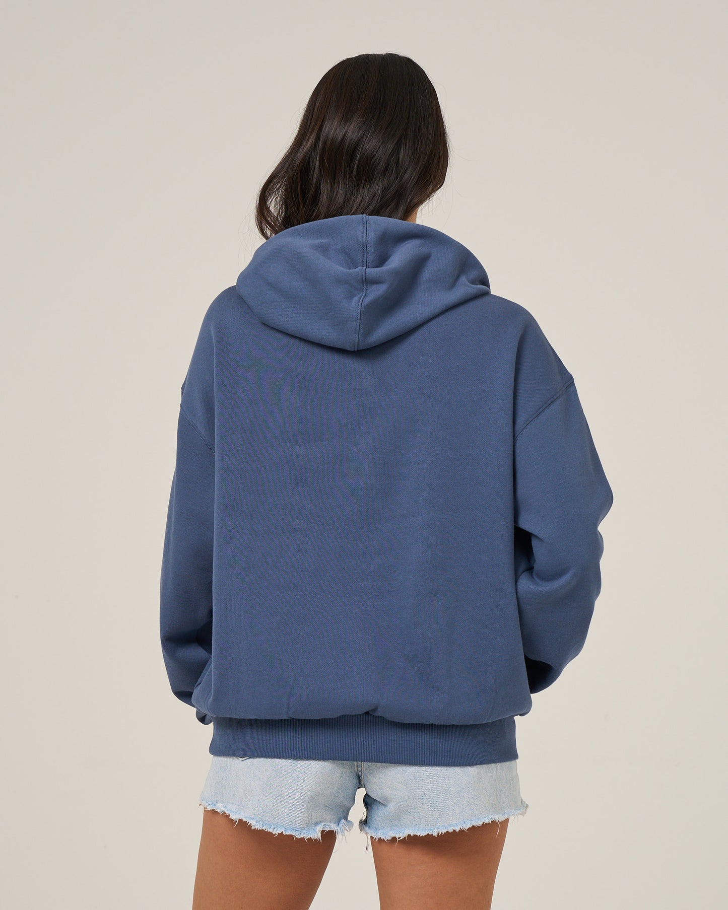 Flag Hoodie - Vintage Indigo
