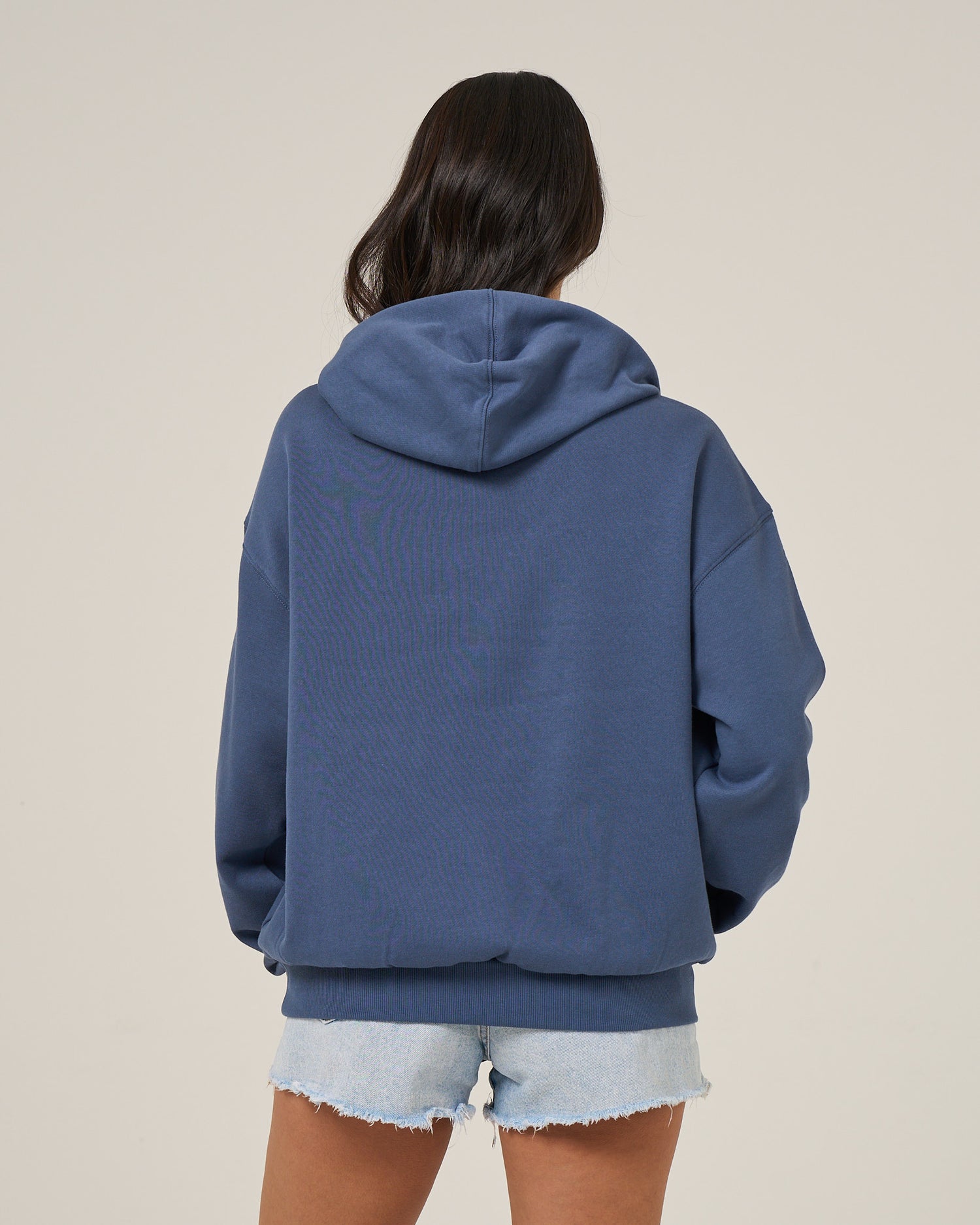 Flag Hoodie - Vintage Indigo