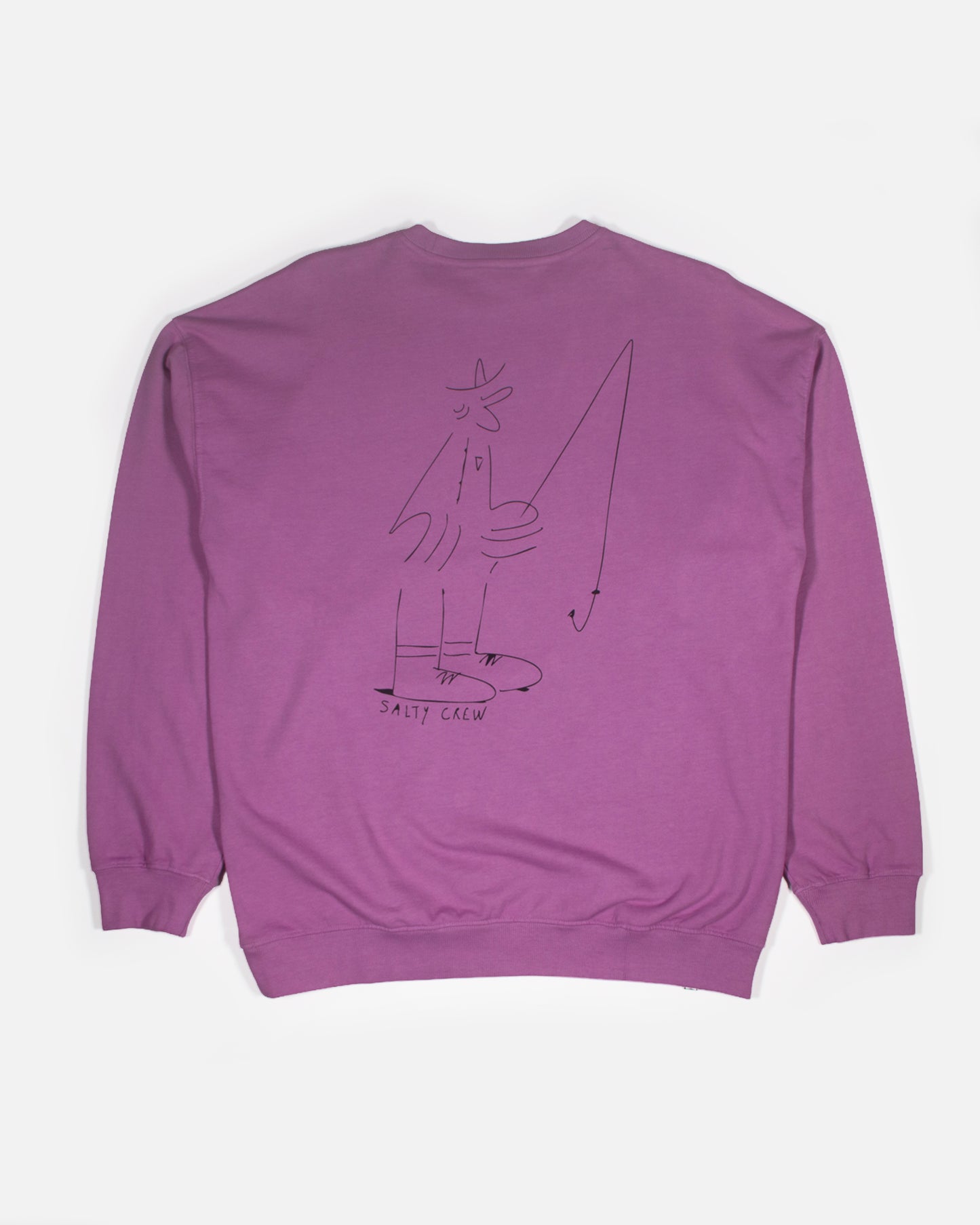 Swivel Lb Crewneck - Purple
