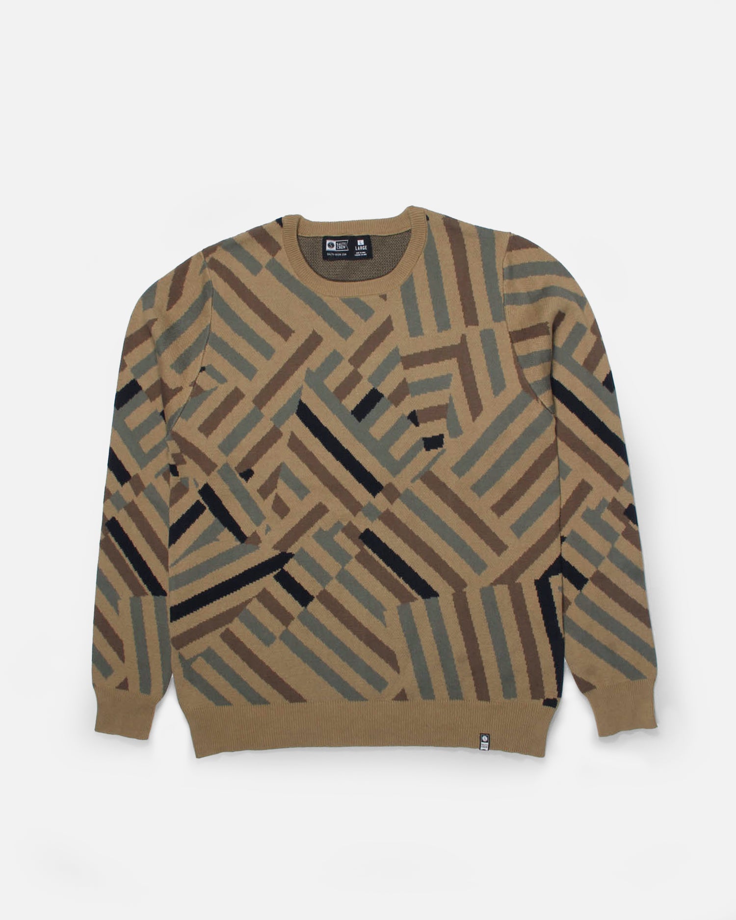 Dazzle Knit - Khaki Dazzle