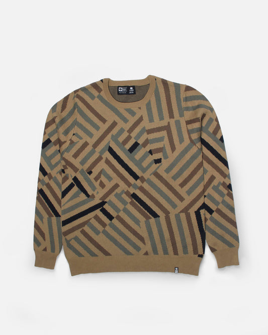 Dazzle Knit - Khaki Dazzle