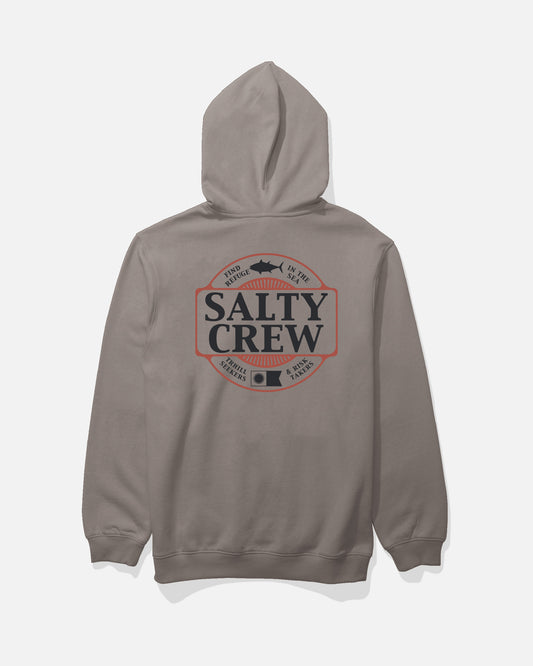 Split Up Zip Fleece - Cinder