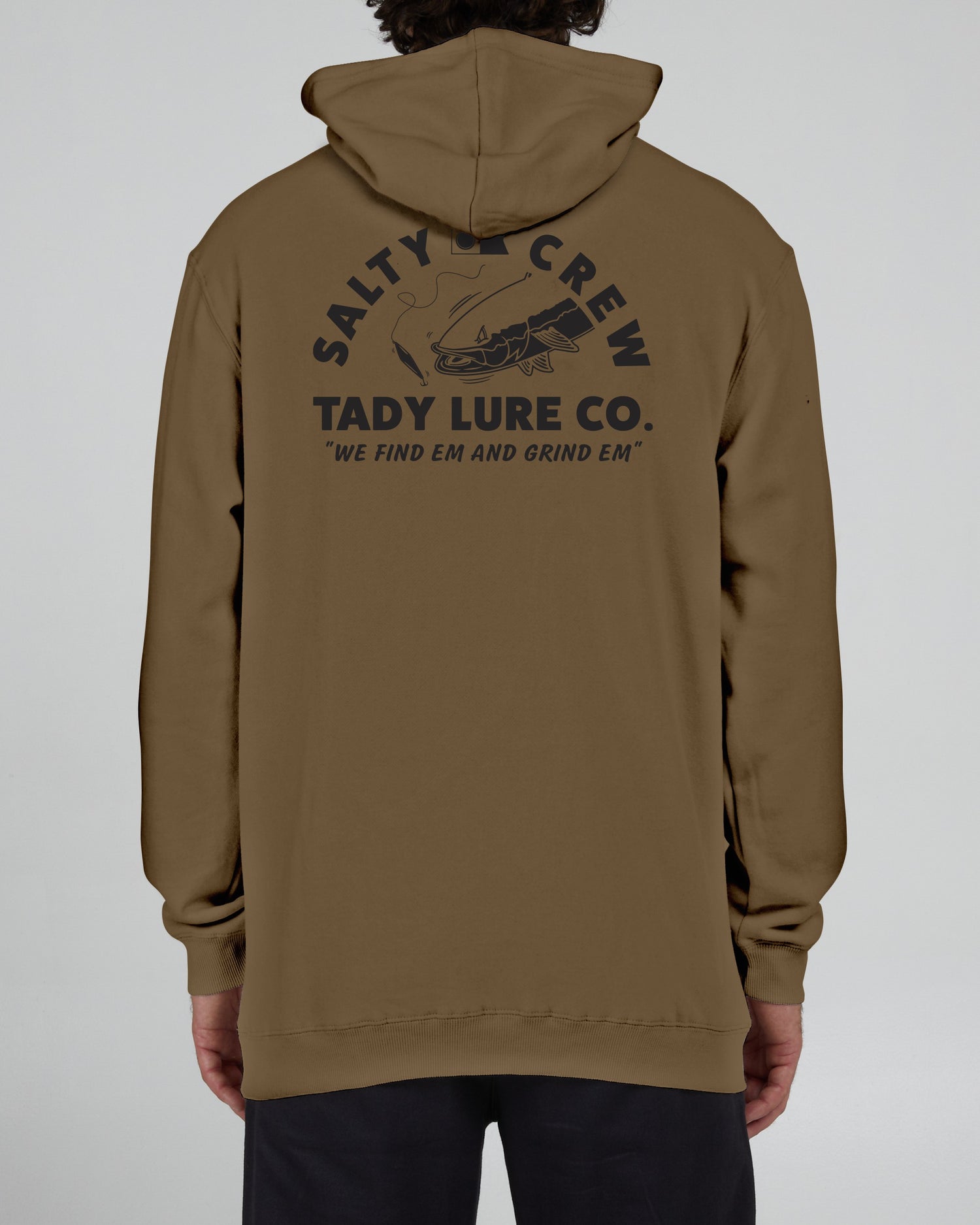 Salty Crew Men - Tady Vintage Hood Fleece - Pigment Straw