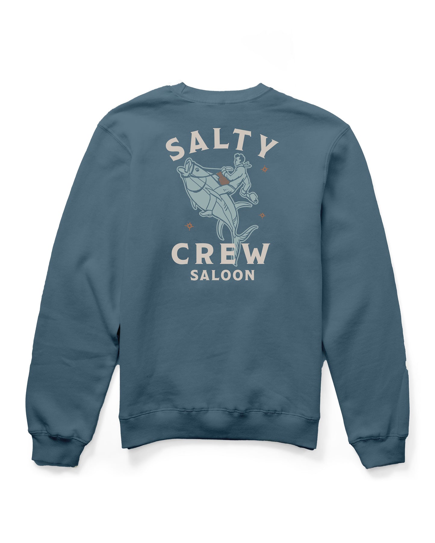 Salty Crew Boys - Saloon Boys Crew Fleece - Slate