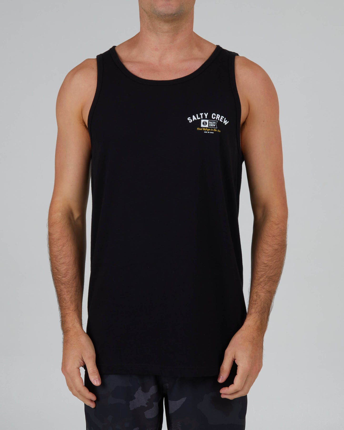 Salty Crew Men - Surf Club Tank - Black