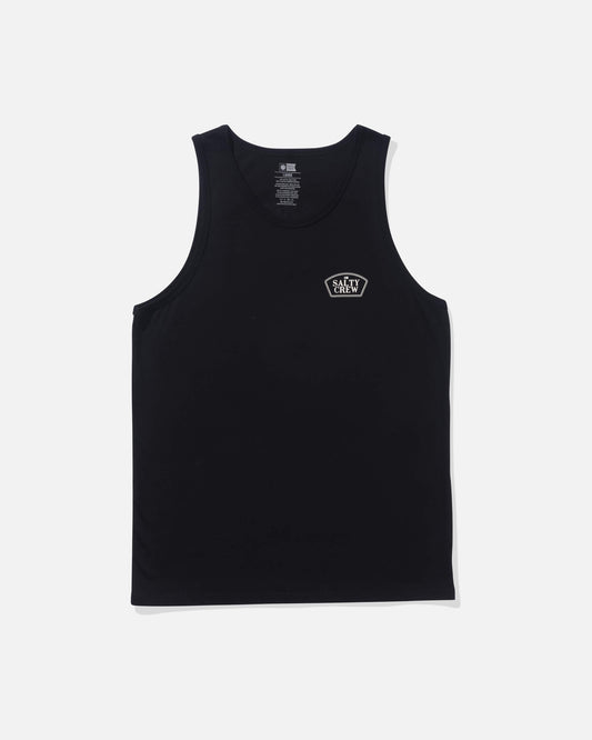 Salty crew TANK STANDARD Filler Up Tank - Black in Black