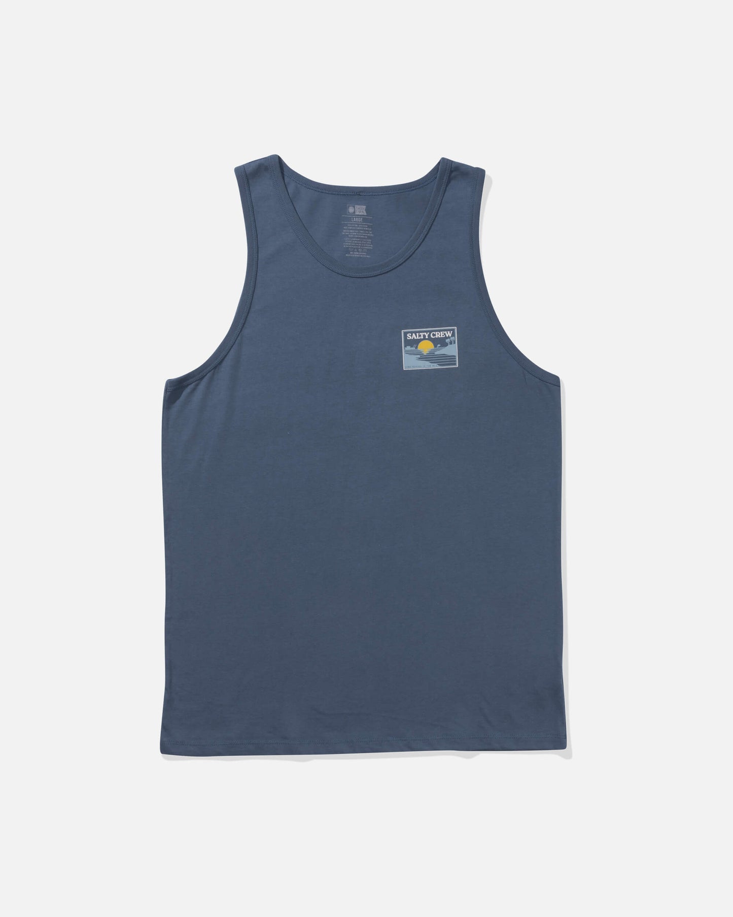 Salty crew TANK STANDARD Reflection Tank - Slate in Slate