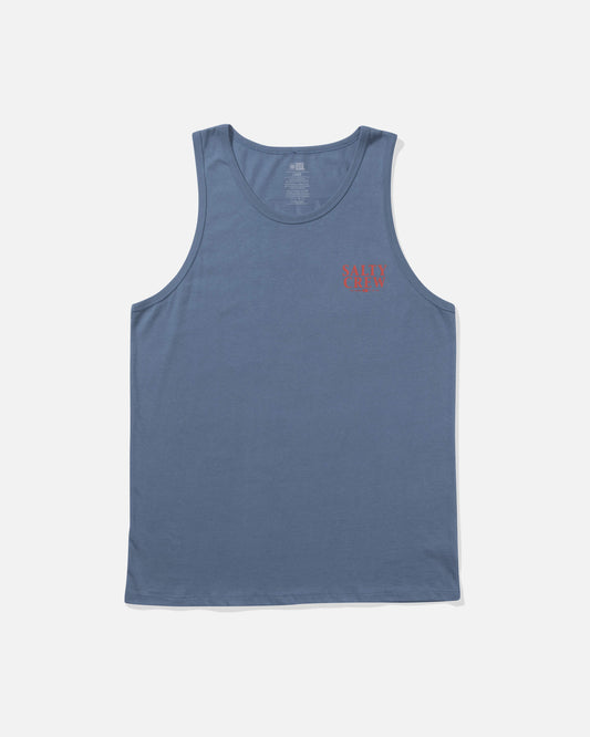 Salty crew TANK STANDARD Yellowfin Tank - Slate in Slate