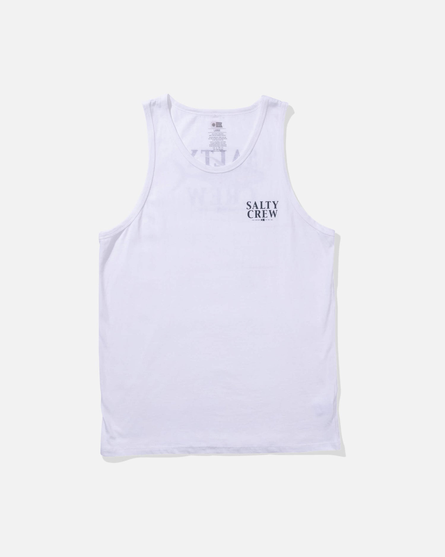 Salty crew TANK STANDARD Yellowfin Tank - White in White