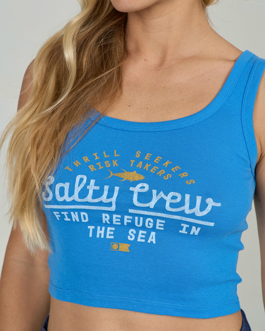 Unscripted Tank - Bold Blue
