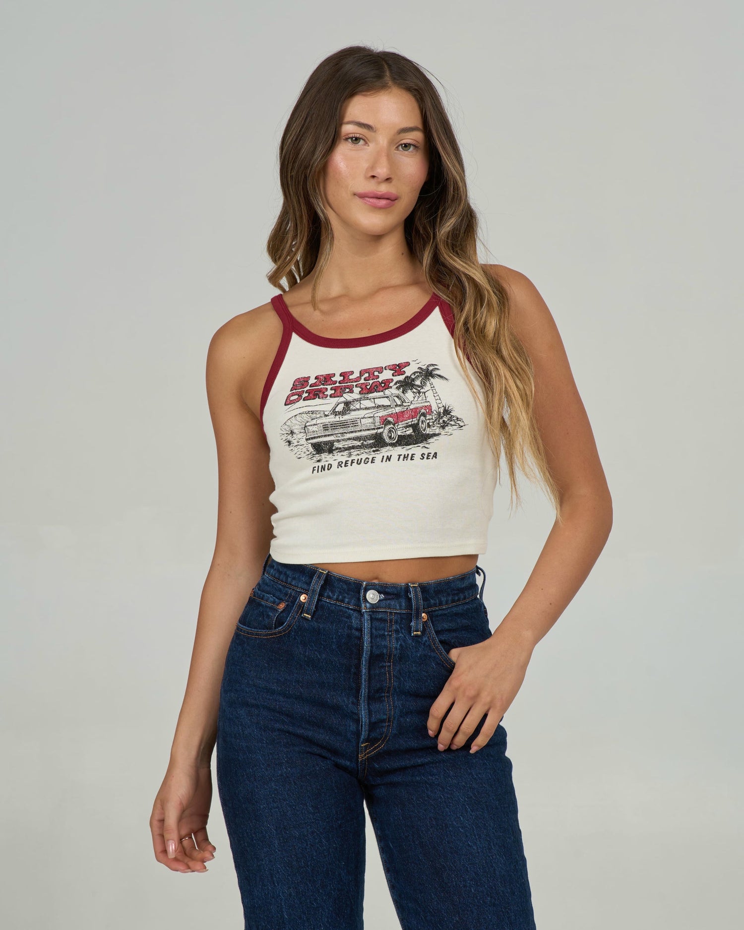 Truck Stop Tank - Off White