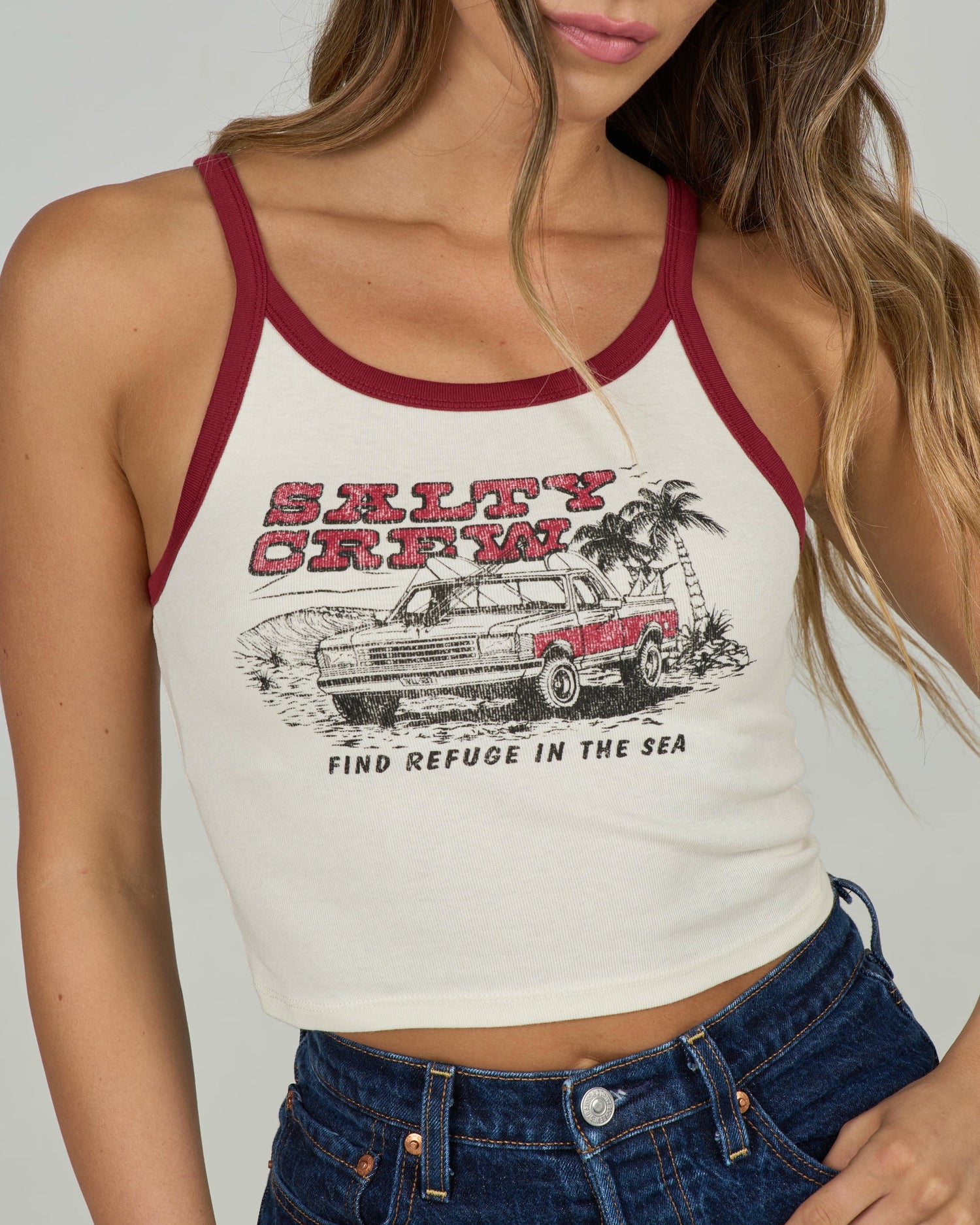 Truck Stop Tank - Off White