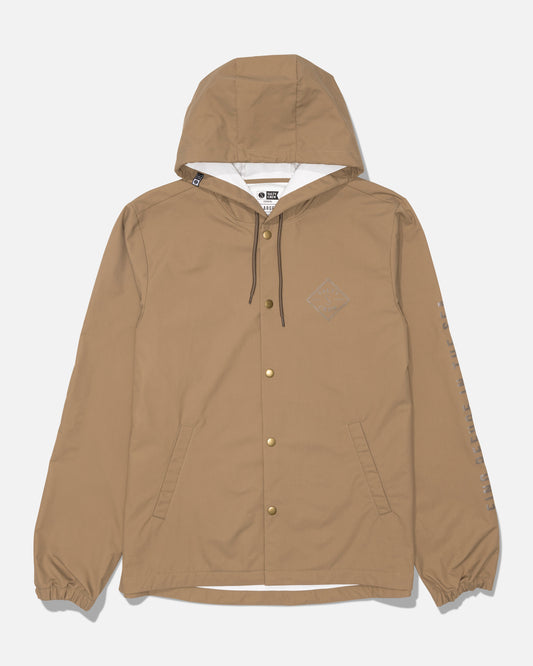 Tippet Snap Jacket - Washed Brown