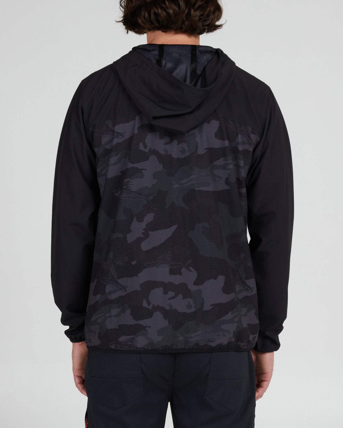 Stowaway Jacket - Black Camo