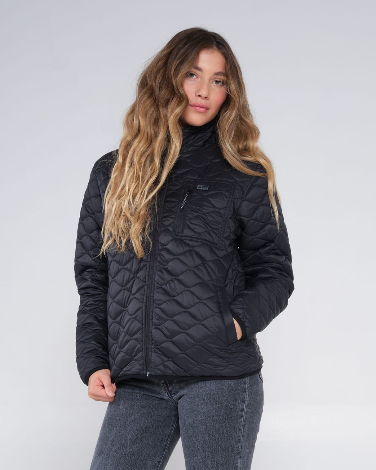 Salty Crew Womens - Gale Wind Puffer - Black