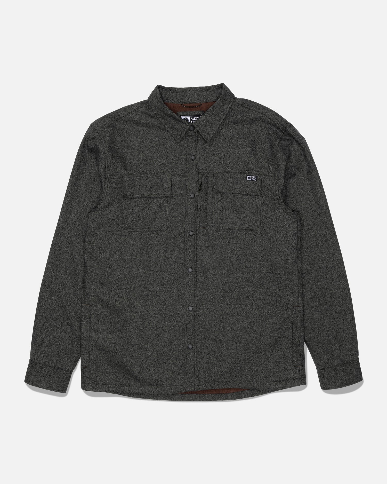 Fathom Ls Tech Shacket - Agave