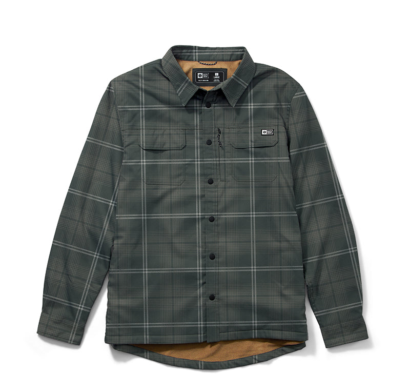Fathom Ls Tech Shacket - Green