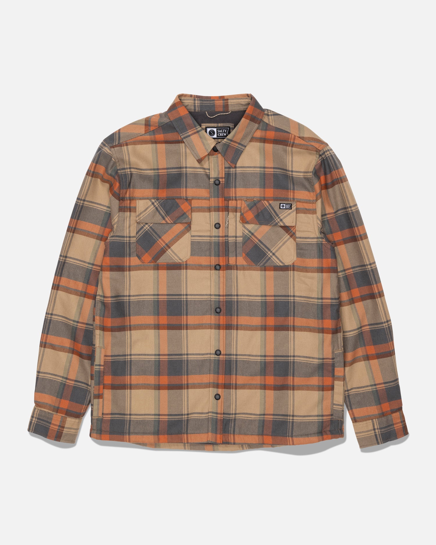 Fathom Ls Tech Shacket - Twig